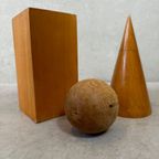 Vintage Set Tekenmodellen (ruimtefiguren En Xl Anatomisch Tekenmodel) thumbnail 4