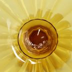 Art Deco Amber Taartschotel Depression Glass Verrerie Scailmont thumbnail 14