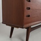 Vintage Teak Fineer Highboard 69253 thumbnail 9