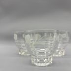 Set Vintage Cocktailglaasjes Print Wit 3 Stuks thumbnail 3