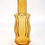 Vintage Glazen Lampenkap Amber thumbnail 4