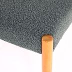 Set Van 4 Deense Stoelen Eetkamerstoelen 'bjerremose' Vintage Reupholstered thumbnail 15