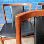 Set 5 (of 6) Deense Teak Stoelen , Findahls Møbelfabrik thumbnail 10