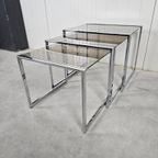 Vintage Mimiset Nesttables Chroom Goud 23K thumbnail 2