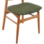 Set Van 6 Deense Vamdrup Eetkamerstoelen Stoelen Vintage Reupholstered thumbnail 9