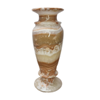 Vintage Grote Onyx Marmeren Vaas thumbnail 7