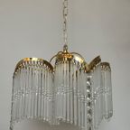 4 Bogen Art Deco Stijl Hanglamp Staafjes Kroonluchter 80’S thumbnail 12