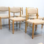 Set Van 6 Vintage Stoelen Denemarken thumbnail 3