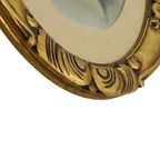 Koppel Antieke Portretten Ovale Lijsten Bladgoud Ca 1900 thumbnail 2