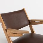 Danish Architectural Armchair By Arne Hovmand Olsen, 1970’s thumbnail 11