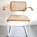 * Vintage Cesca Stoel Marcel Breuer Stijl Webbing Bureaustoel - Tnc3 thumbnail 3