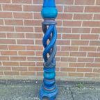 Houten Pied De Stalle Blauw thumbnail 4