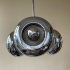 Lamp Jaren 70 Space Age Spoetnik Verchroomd Frans thumbnail 12
