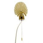 Solken Leuchten - Seashell - Murano Glas- West-Germany - 60'S thumbnail 5