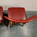 Set Van 2 Vintage Stoelen Eetkamerstoelen 2 Retro Stoelen thumbnail 8