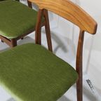 4X Vintage Deens Design Eetkamerstoelen - Henning Kjærnulf, Jaren '60 | 01274 thumbnail 10