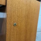 Vintage Houten Bureau / Schrijftafel thumbnail 13