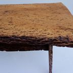 Salontafel Notenhout, Boomstam Tafel, Sidetable thumbnail 5