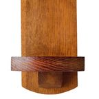 Vintage Gotische Console Eiken Hout thumbnail 2