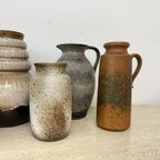 Set Of 6 Scheurich West Germany Vases , 1970S thumbnail 13