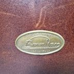 Set 2 Borzalino Fauteuil Kalfsleer Lounge Chair Italy '80 thumbnail 10