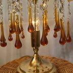 Teardrop Tafellampen Gefumeerd Rook Murano Hollywood thumbnail 5