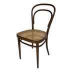 Thonet (Original, Stamped) - No. 14 - Antique Dining Chair With Webbing Seat - Great Condition, M thumbnail 9