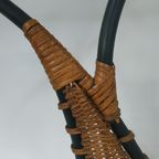 Zeldzame Vintage Rotan Rattan Dressgirl/kunstobject thumbnail 11
