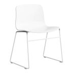 Hay About A Chair Aac08 Stoel - Black Steel - White Tweedekans thumbnail 2