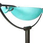 Glass Bowl Italian Floor Lamp thumbnail 2