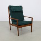 Lounge Chair Pj56 By Grete Jalk For P. Jeppesen Møbelfabrik, 1960S thumbnail 3