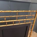 Schitterende Sleets Verguld Antiek Haardscherm thumbnail 6