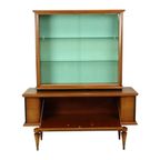 Vintage Vitrine Kast Scandinavische Stijl Jaren 50 Rockabilly thumbnail 11