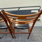 Set Van 4 Johannes Andersen Eetkamerstoelen thumbnail 5