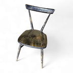 L.ercolani / Early / Ercol Black Stacking Chair / 1950s thumbnail 4