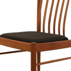 Set 4 Bramin Eetkamerstoelen Stoelen 'halgarde' Vintage thumbnail 6