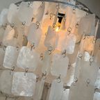 Echte Vintage Schelpen Capiz Hanglamp Lamp Parelmoer thumbnail 8