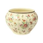 Grote Polychrome Bloempot Cache Pot Longchamp Frankrijk 36cm thumbnail 10