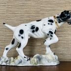 Grote Vintage Pointer Jacht Hond Keramiek thumbnail 10