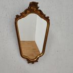 Vintage Hollywood Regency Barok Rococo Spiegel Kuifspiegel 5 thumbnail 10