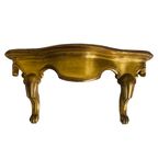 Vintage Florentijnse Stijl Wandconsole Goud Hout thumbnail 5