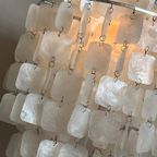 Echte Vintage Schelpen Capiz Hanglamp Lamp Parelmoer thumbnail 10