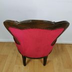 Brocante Franse Louis Xv Stoel, Fauteuil, Queen Ann Armstoel thumbnail 12