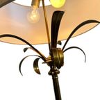 Vintage 'gouden' Vloerlamp Boulanger Stijl thumbnail 6