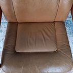Vintage Fauteuil Met Voetenbank, Deens Design thumbnail 4