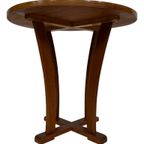 Art Deco Bijzettafel Eiken Jaren 50 Design Minimalisch thumbnail 17