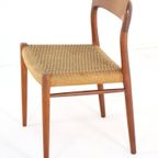 Niels O Möller Stoel Model 75 Eetkamerstoel Vintage thumbnail 7