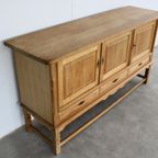 Brutalist Dressoir | Eiken | Sideboard | Jaren 60 | Deens (2) thumbnail 10