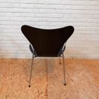 Set Of 4 Arne Jacobsen Chairs 3107 With Armrests thumbnail 6