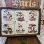 Mooi Klassiek Dienblad Met Tegeltjes thumbnail 3